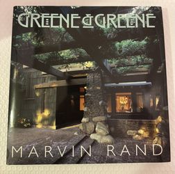 Greene and Greene by Marvin Rand (2005, Hardcover) First Edition .