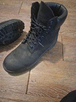 Timberland 6-Inch Black Boots