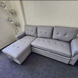 BKACK FRIDAY SALE!!!!! GREY SECTIONAL - Sleeper Function