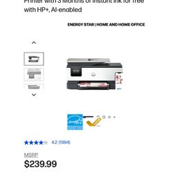 Hp Printer.   Not Free