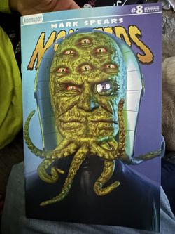 Mark Spears Monsters #8 Comic Dc Marvel Image 