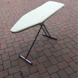 Vintage Mary Proctor Hi-Lo Adjustable Ironing Table With Padded Cover