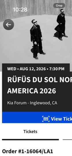Rufus du sol x2