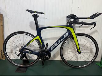 Fuji Norcom Straight 2.5 Carbon TT tri bike 53cm
