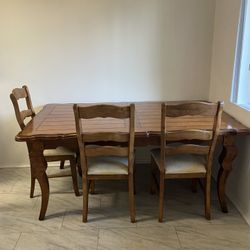 Century Furniture Dining Table and Chairs