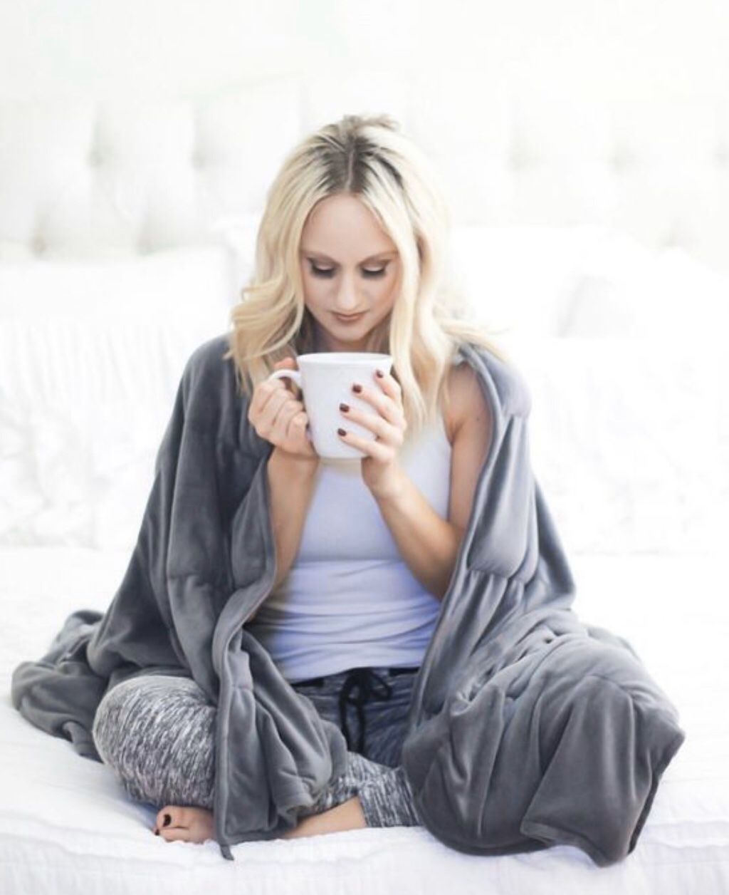 New in box - Never used - Weighted Blanket 15 lbs