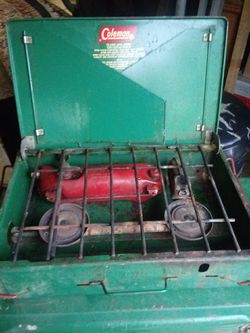 Coleman camping stove
