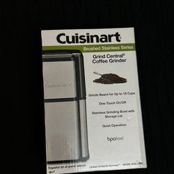 NEW Cuisinart Coffee Grinder