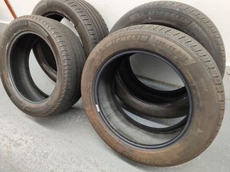 4 tires 235/55/19 Michelin all season