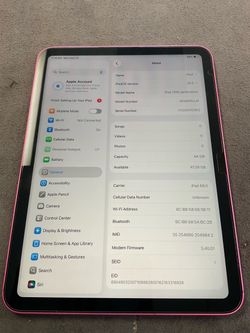 iPad 10th gen