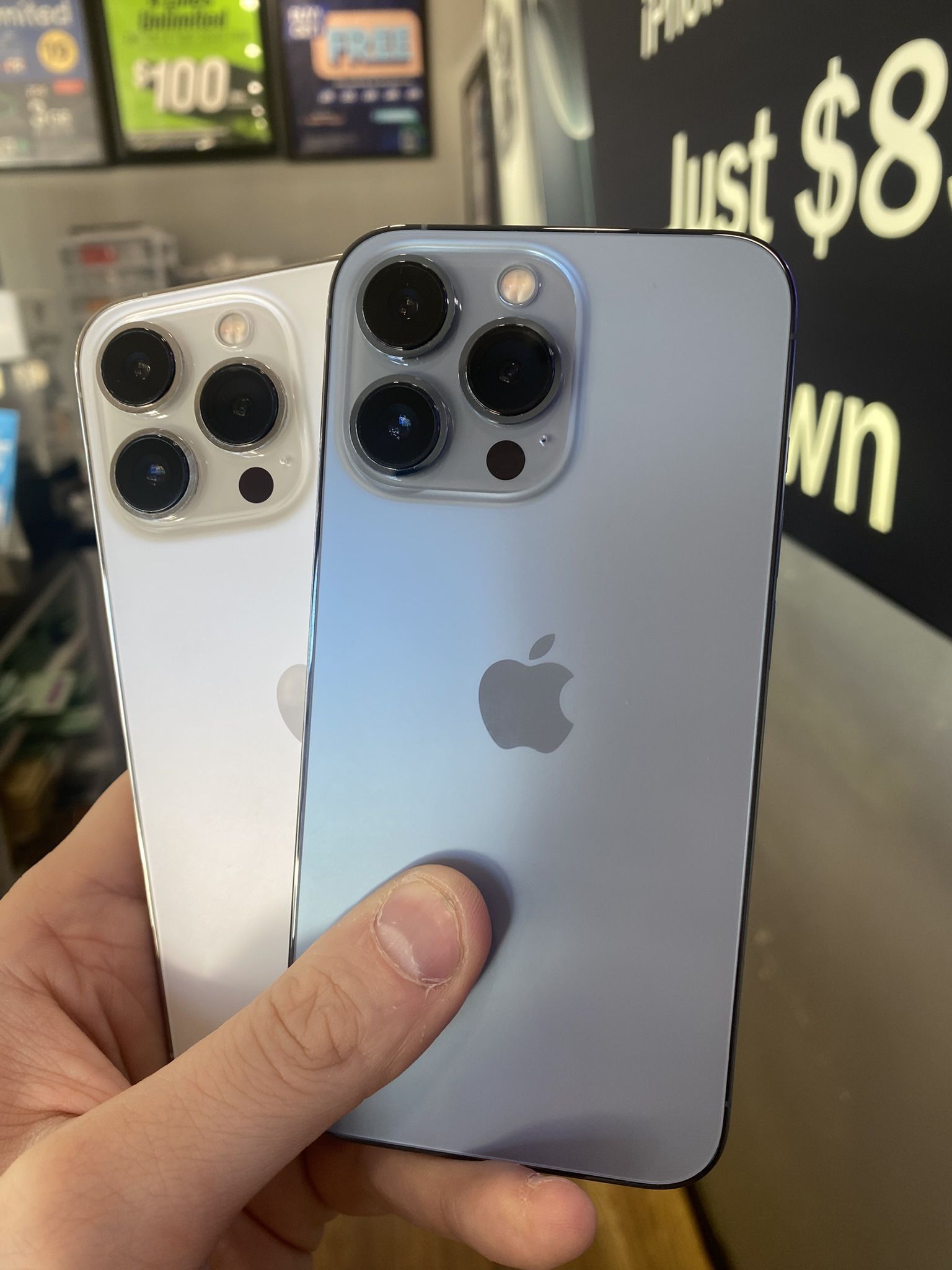Unlocked iPhone 13 Pro - All Colors
