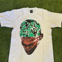 Hell Star White T-shirt Large