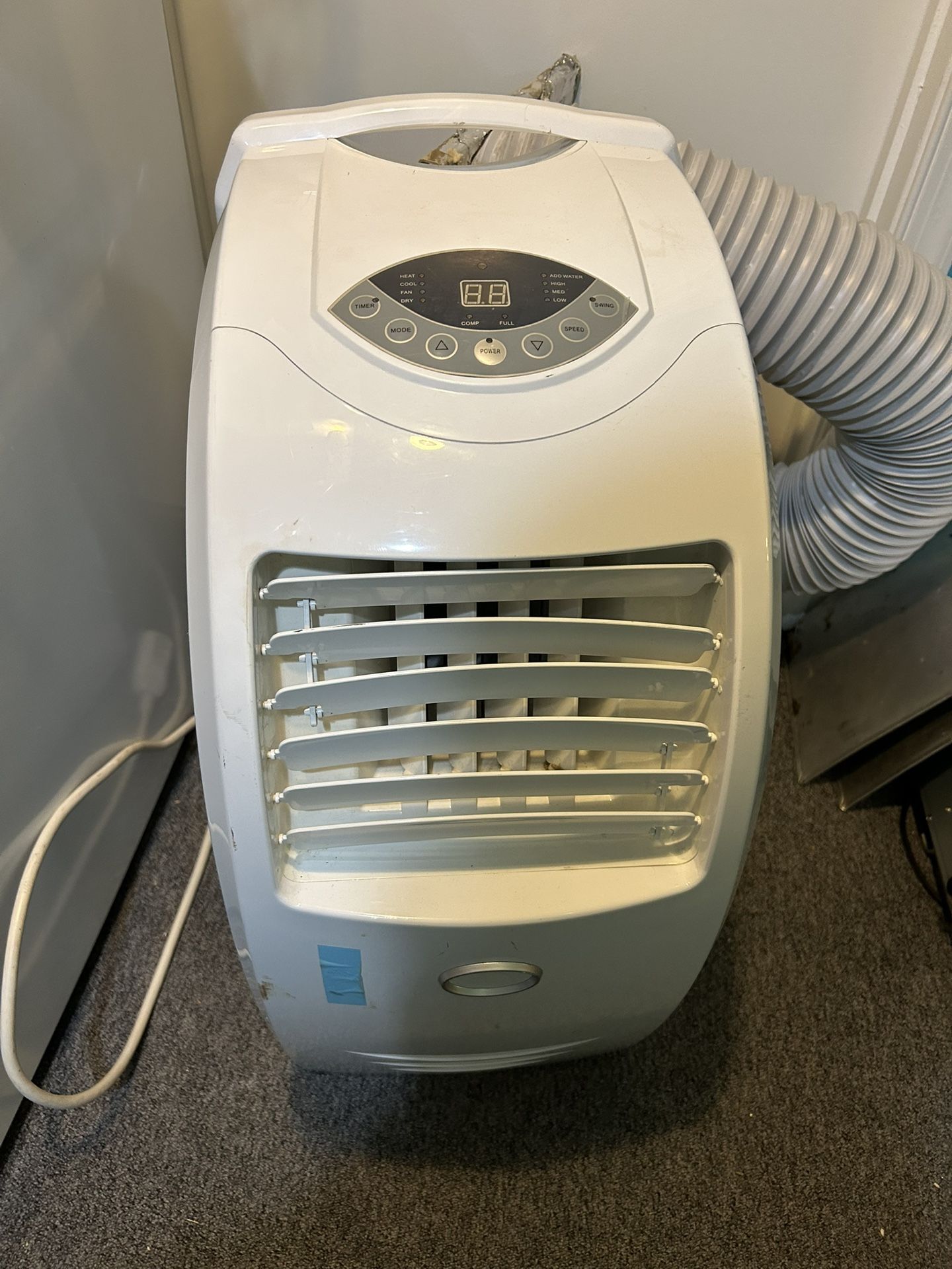 12,000 BTU Portable Air Conditioner Cooling/Heating/Dehumidifying
