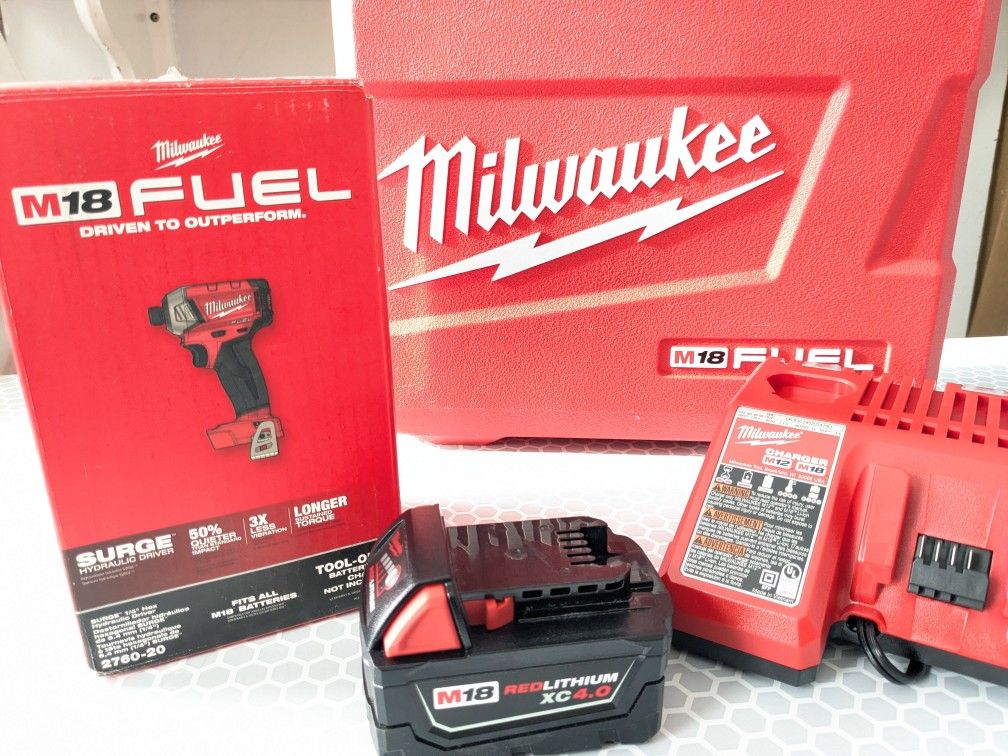 M18 Milwaukee FUEL -SURGE Impact Drill PRO- Combo