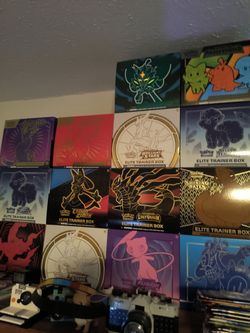 Pokemon ETB's (no packs inside)