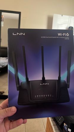 Lnn WiFi 6router 3000 mbs dual band wireless