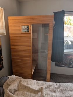 Cherrywood indoor sauna