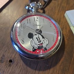 New Mickey Mouse Pocket Watch