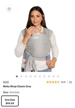 Moby baby carrier