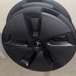 tesla oem hubcaps Model 3