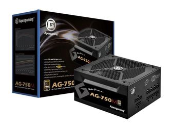 APEX GAMING AG Series Gaming Power Supply (AG-750M), 750W 80 Plus Gold Certified, Fully Modular