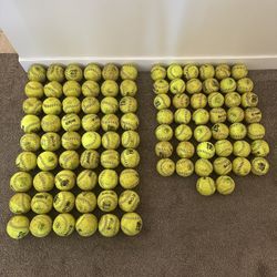 Tattoo 12” & 11” Softballs Lot – 98 Balls Total – Game/Practice Ready!