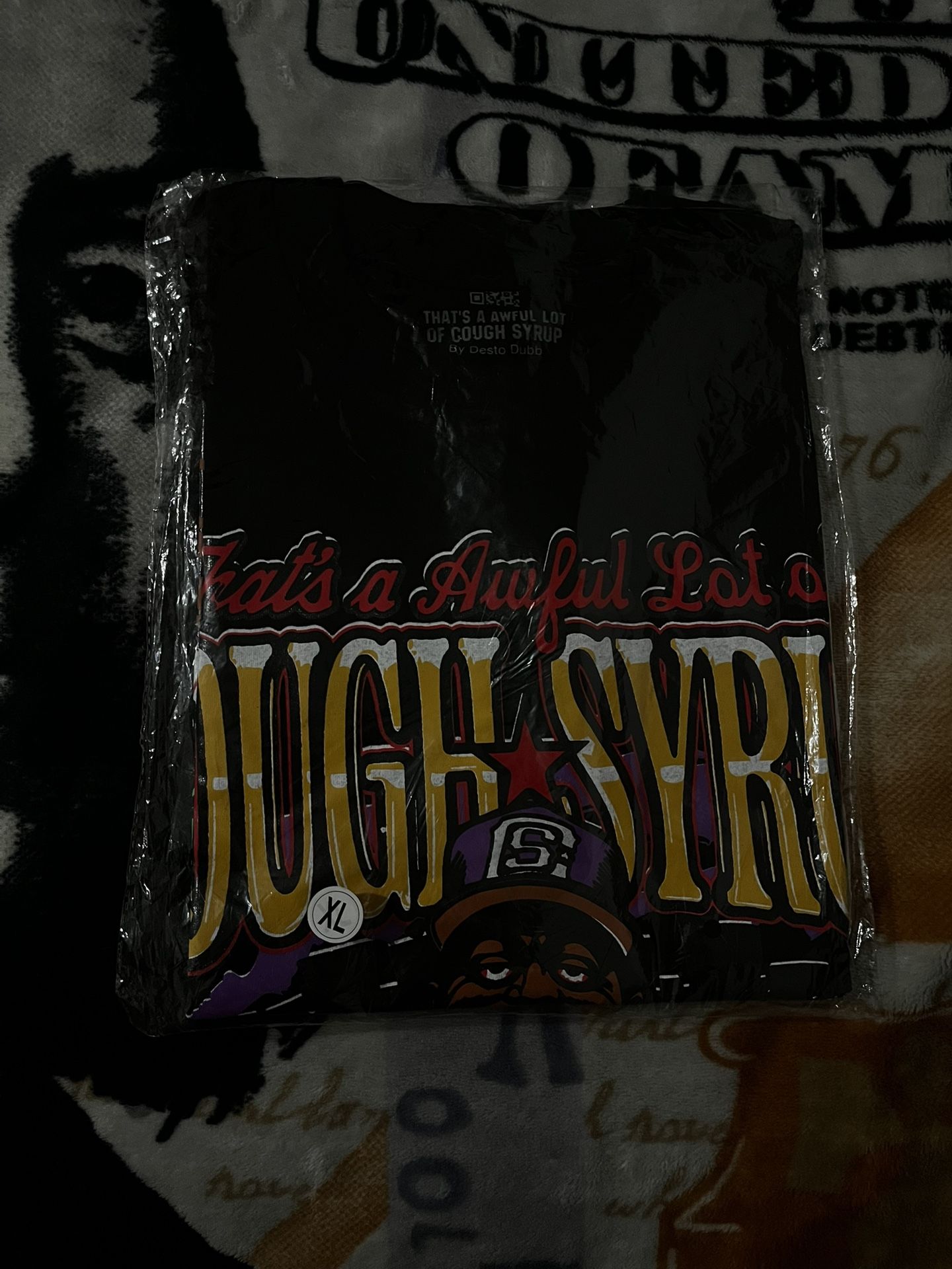 AWFUL LOT OF COUGH SYRUP BASEBALL Player