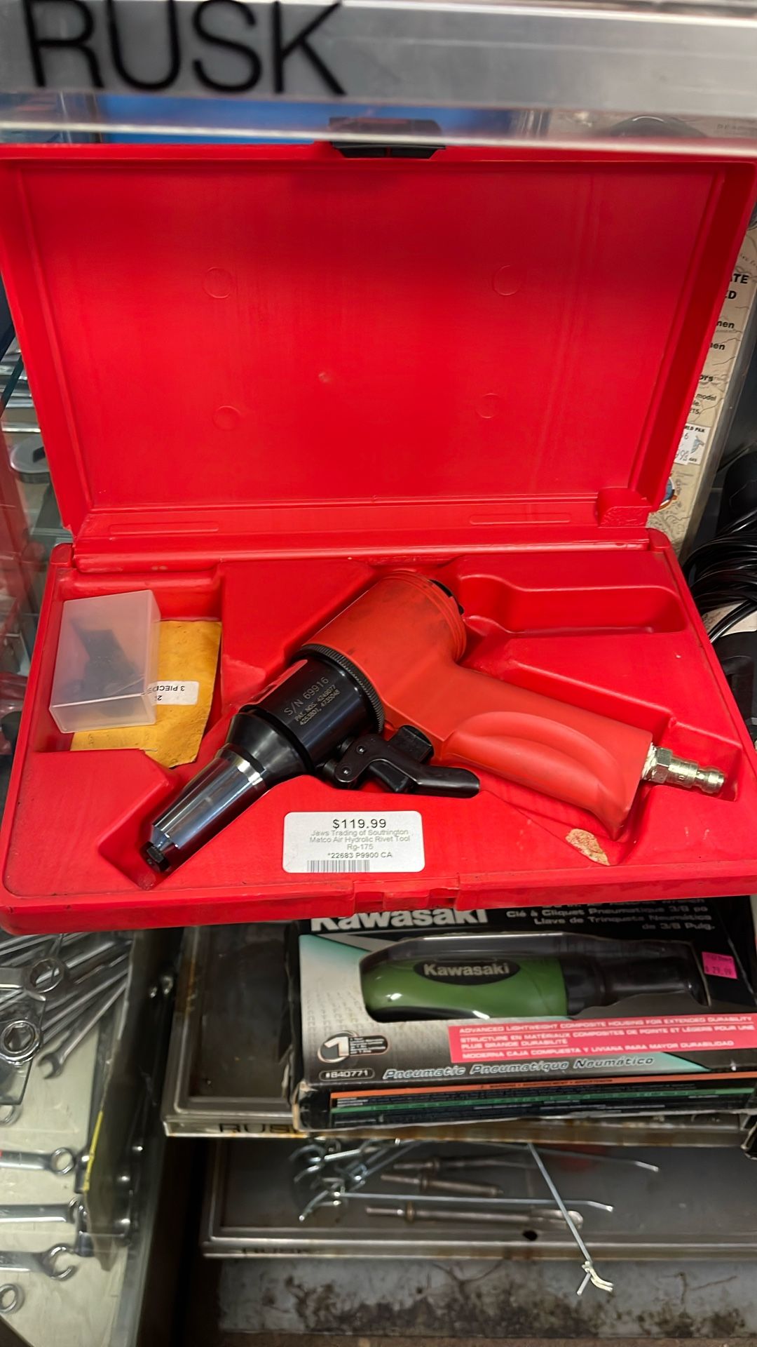 Matco Air Hydraulic Rivet Tool Rg 175