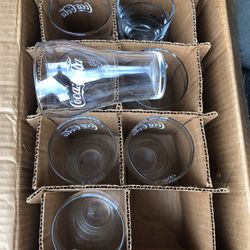 Vintage Coca Cola Glass 
