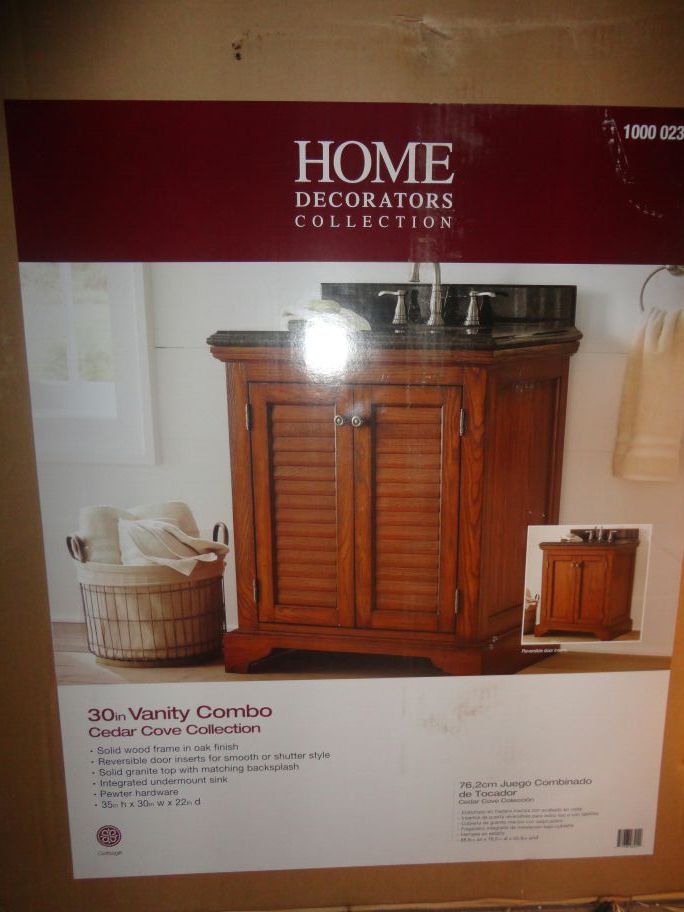 Bathroom Cabinet Sink 30 Inch Vanity For In Phoenix Az Offerup - Home Decorators Collection Vanity Combo