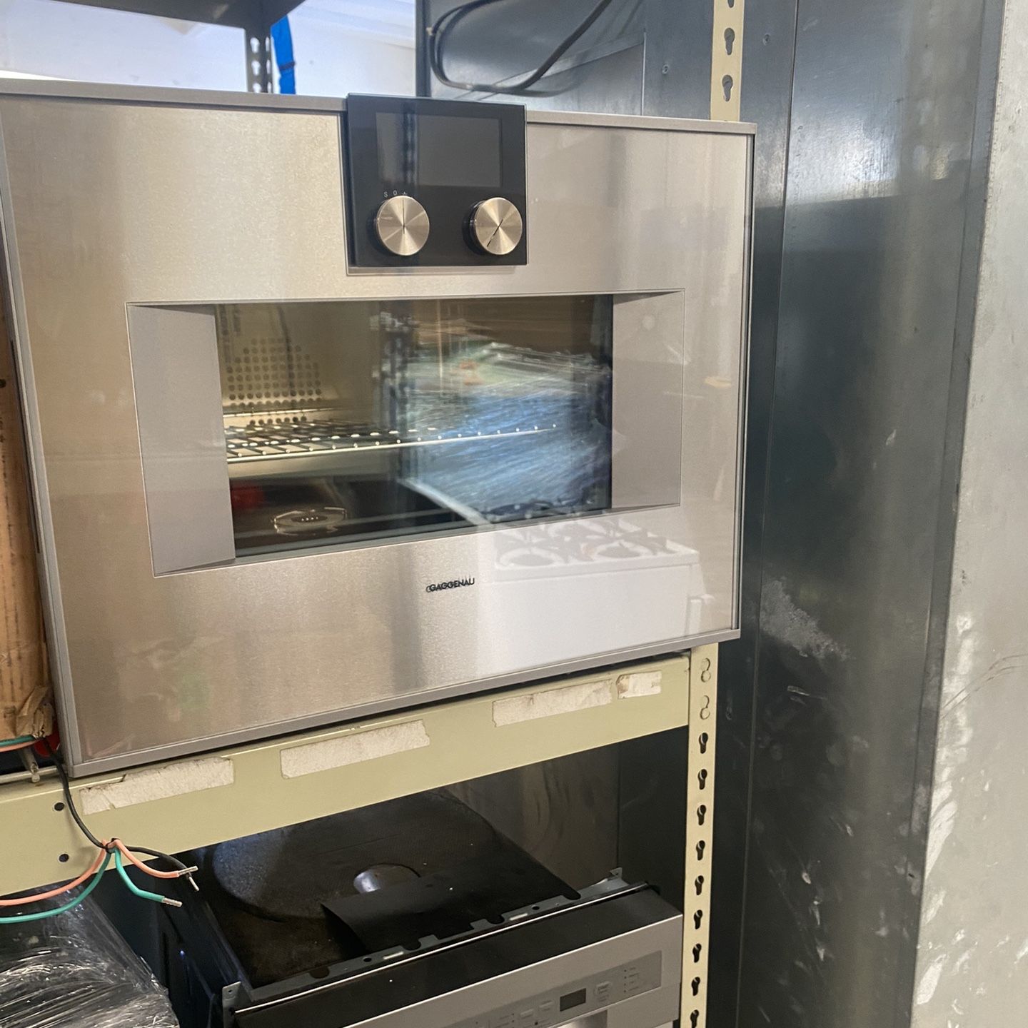 24 INCH WALL STEAM OVEN GAGGENAU 