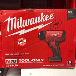 Milwaukee New Heat Gun 18M