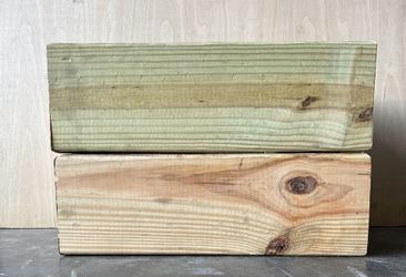 Pressure Treated Wood Rectangular Planters