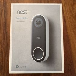 Nest Hello Doorbell Wired Camera 