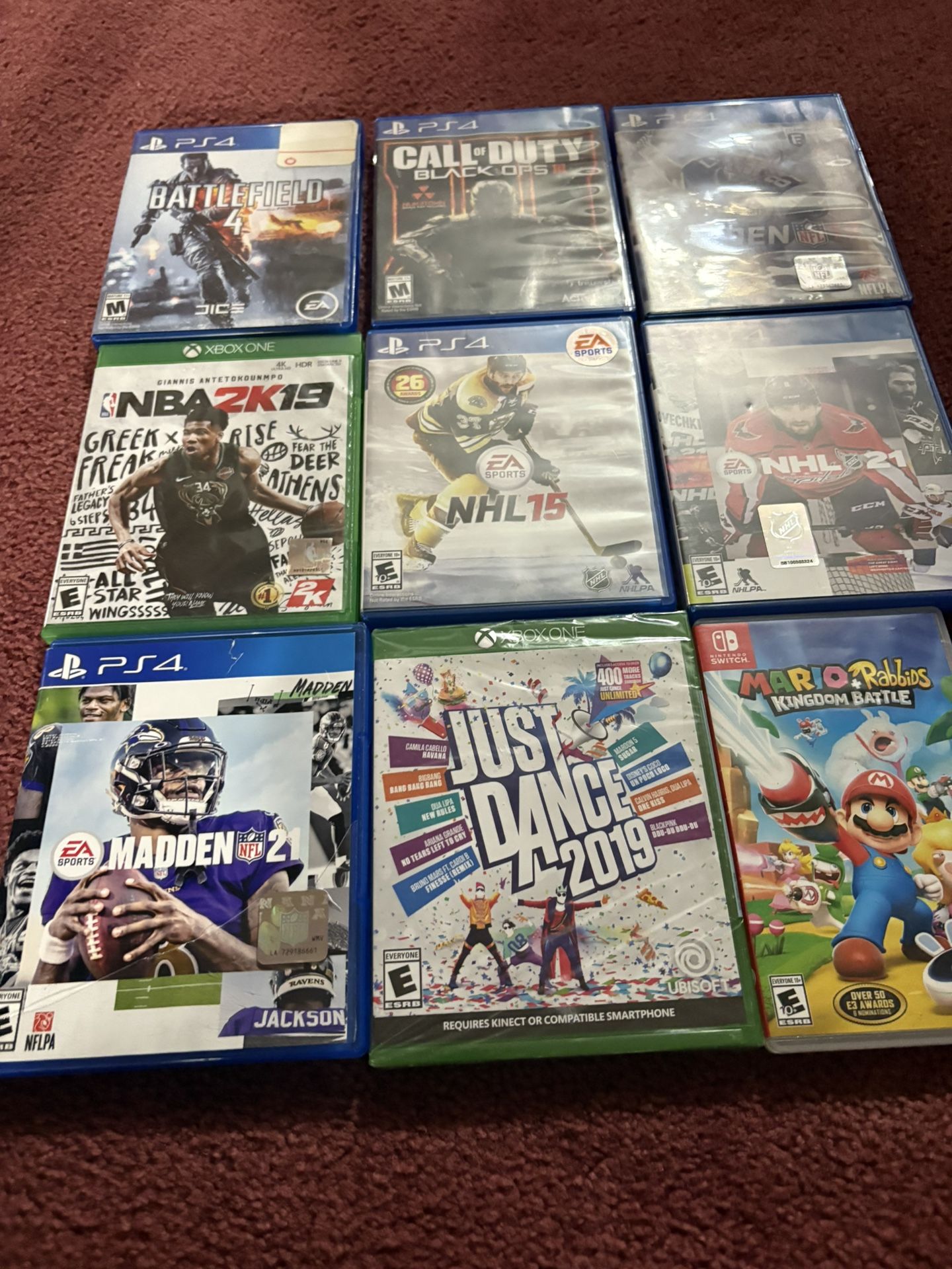 Video Games 10 Dollar Each