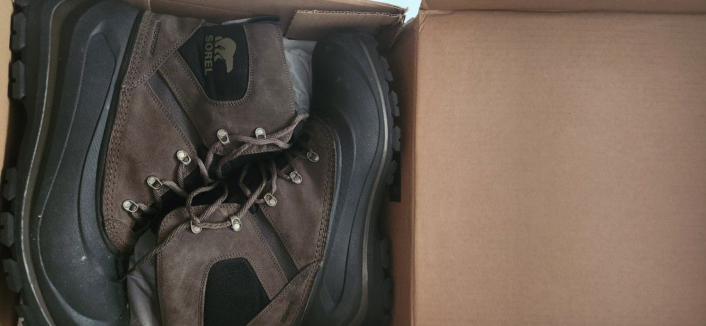 Sorel Buxton Waterproof Men's Winter Boots Size 12