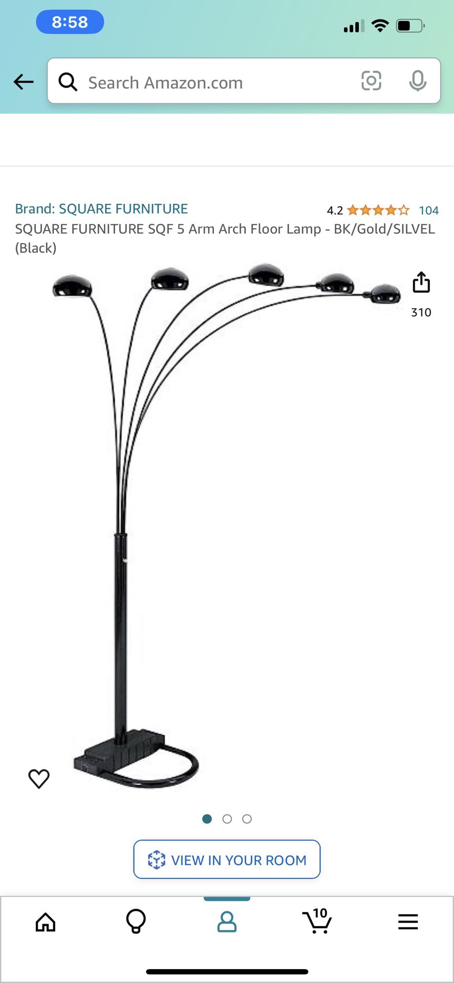 Sectional Lamp Or Corner Lamp 