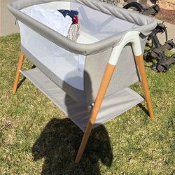 Baby Bassinet and Clothes 