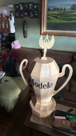 Cardboard, World Cup, Modelo trophy
