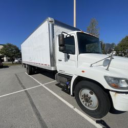 2017 Hino 338 26’ Box Truck With Lift Gate