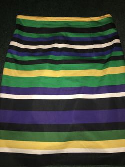 Striped Women's Skirt Size 16