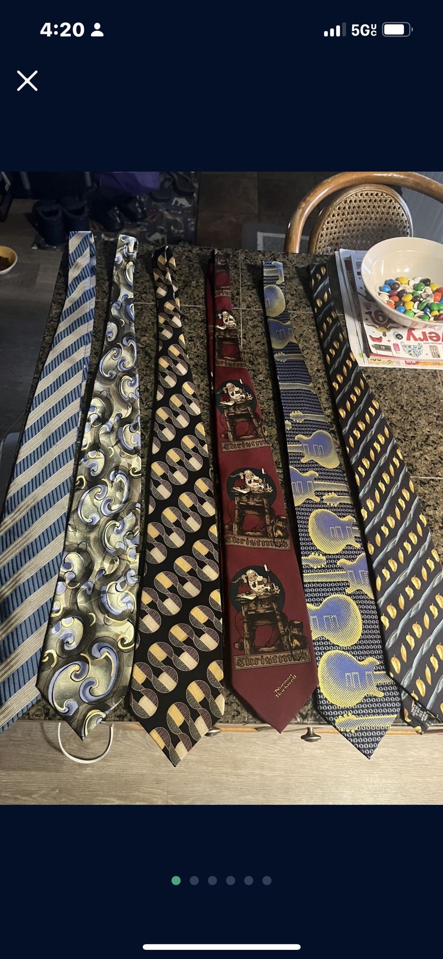 12 Beautiful Mens Ties Like New 