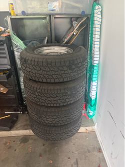 Centerline 16” aluminum rims and tires