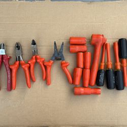 Insulated Tools, Ratchet With Sockets / Nut Drivers & Wire Cutters