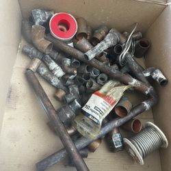 Box Of Copper Fittings 