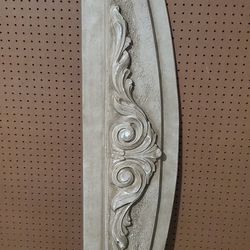 Mantle/Decor Panel 13"W × 65"L x 1"D (Not Sure Material But Not Stone/Wood)