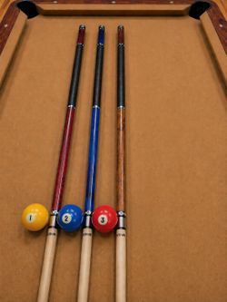 Billiard Pool Cue Sticks -Space X