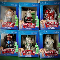 Rudolph The Red-Nosed Reindeer Ornaments