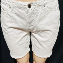 Seven 7 Jeans White Shorts Size 12