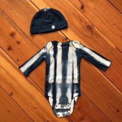 Shibori Baby Onesie 